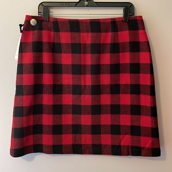 Pendleton Buffalo Plaid Wrap Skirt - Picture 6 of 8